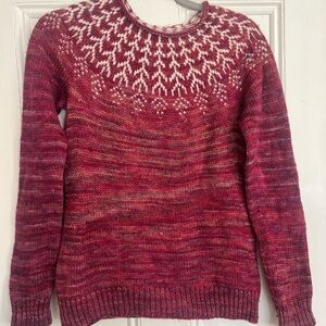 *SOLD* Hand knit winter sweater